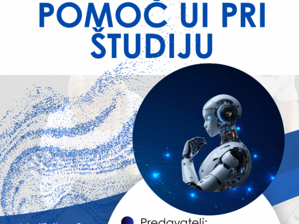 Pomoč umetne inteligence pri študiju - 8. 12. 2025, ob 15. uri, predavalnica 3